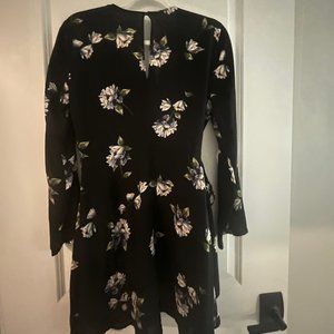 Long Sleeve Wrap Dress